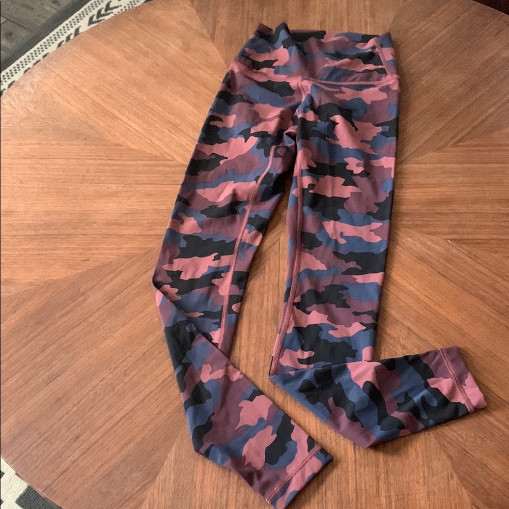 Lululemon Camouflage Print Leggings